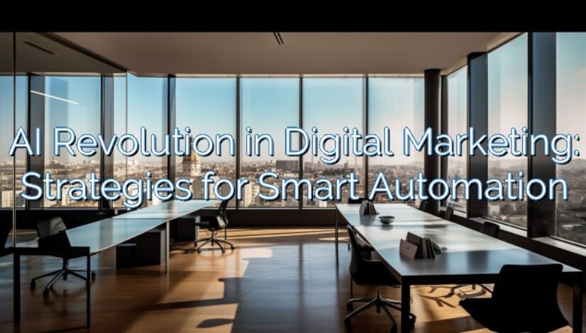 AI Revolution in Digital Marketing: Strategies for Smart Automation