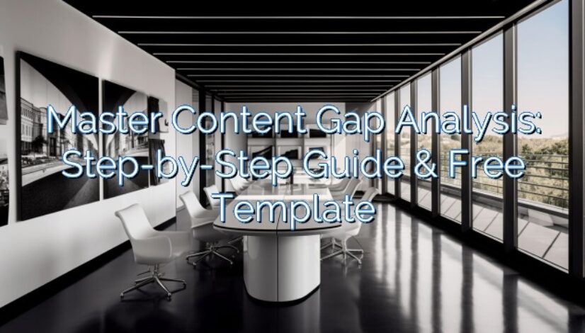 Master Content Gap Analysis: Step-by-Step Guide & Free Template