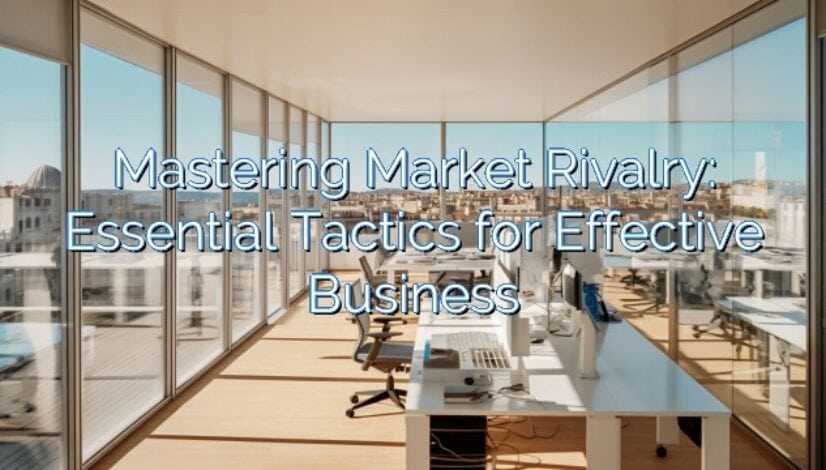 Mastering Market Rivalry: Essential Tactics for Effective Business