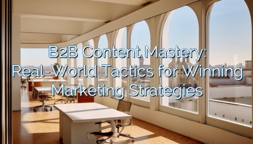 B2B Content Mastery: Real-World Tactics for Winning Marketing Strategies