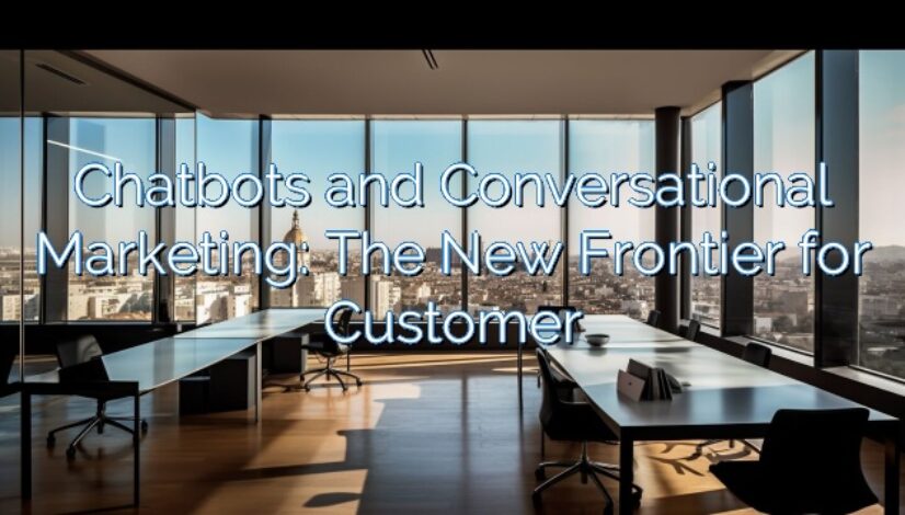 Chatbots and Conversational Marketing: The New Frontier for Customer