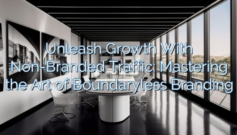 Unleash Growth With Non-Branded Traffic: Mastering the Art of Boundaryless Branding