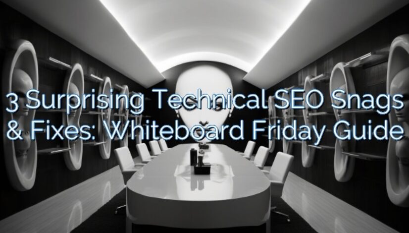 3 Surprising Technical SEO Snags & Fixes: Whiteboard Friday Guide