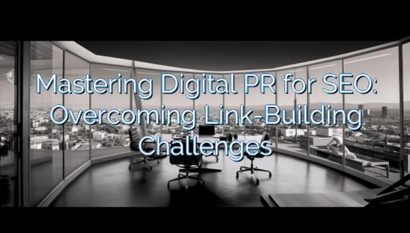 Mastering Digital PR for SEO: Overcoming Link-Building Challenges