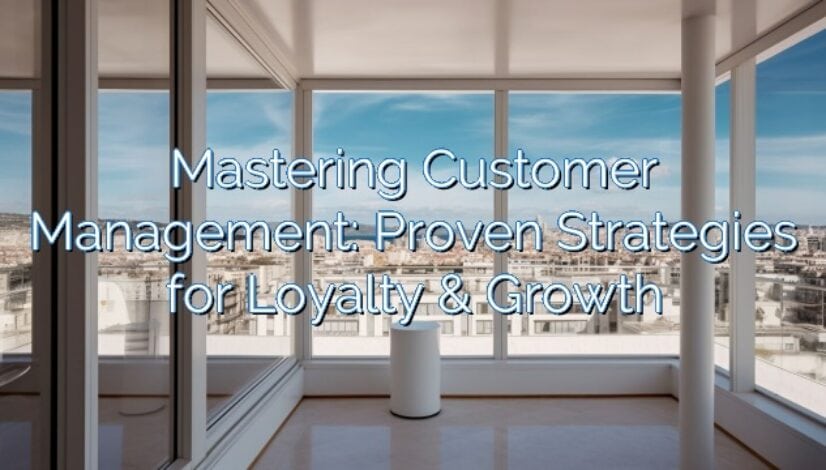 Mastering Customer Management: Proven Strategies for Loyalty & Growth