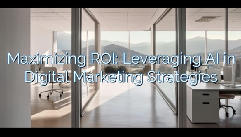 Maximizing ROI: Leveraging AI in Digital Marketing Strategies