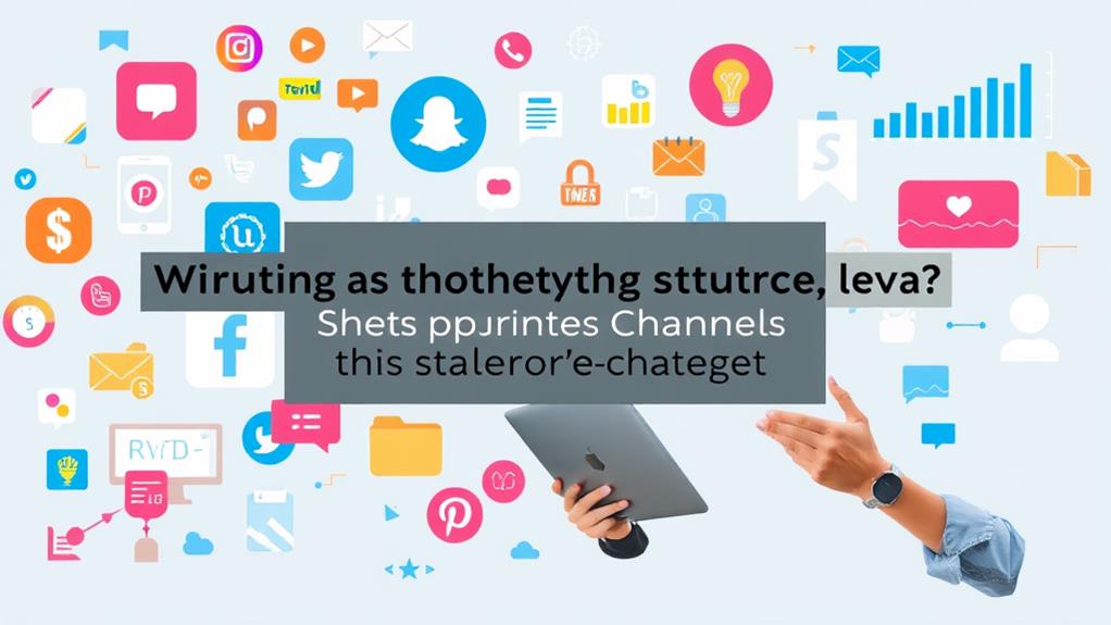 choose suitable communication platforms