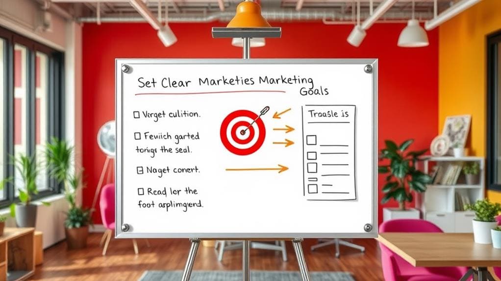 define specific marketing objectives