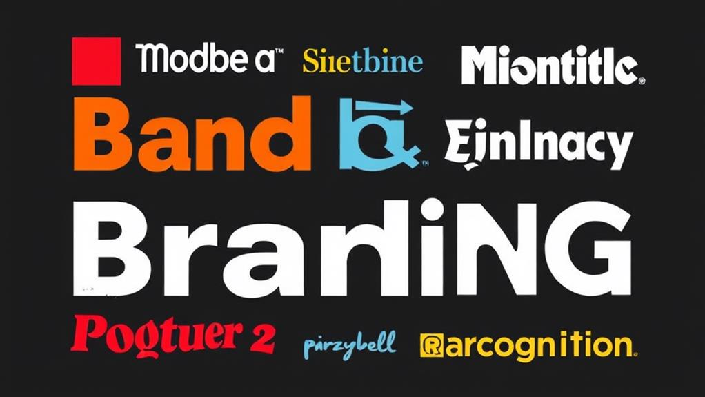 typography influences brand recognition