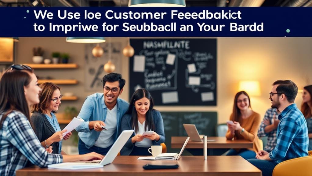 informing customers about updates