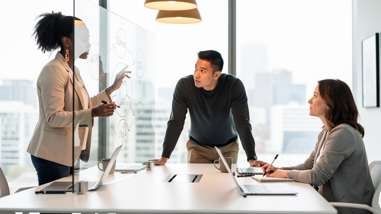 Team collaborating to avoid common branding platform mistakes